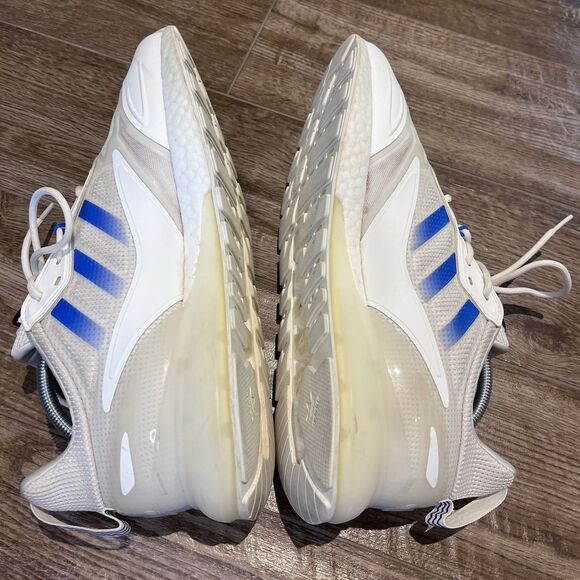 Adidas Originals ZX 2K Boost 2.0 Running Shoes Mens 12 White Blue Athletic Low main image 7
